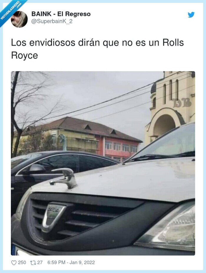 envidiosos,rolls royce,grifo,coche