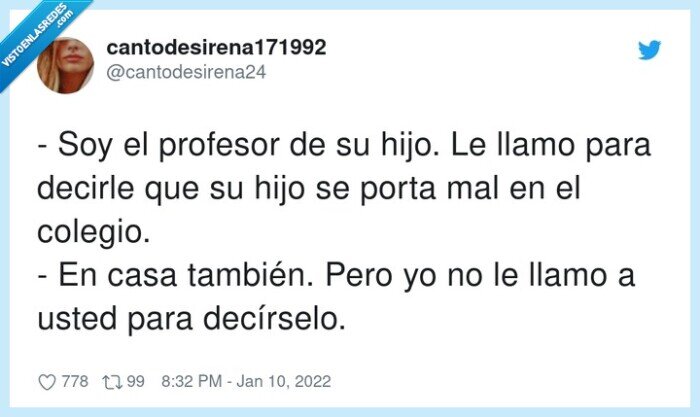 padres,profesor,hijo,portarse mal,colegio,usted