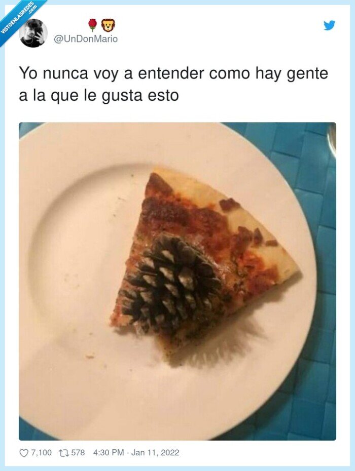pizza,piña,plato