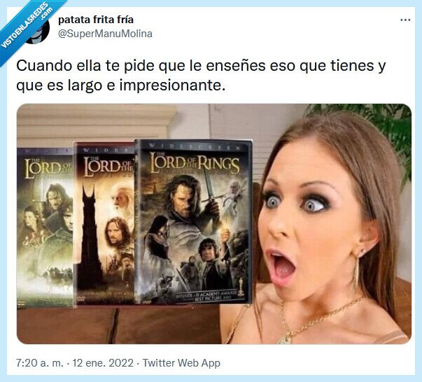 ella,largo,impresionante,el señor de los anillos