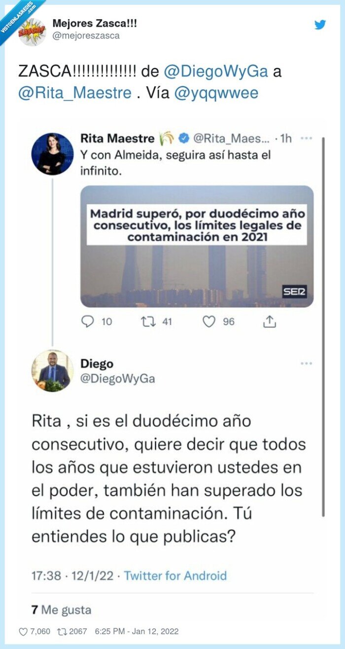 zasca,contaminación,rita maestre