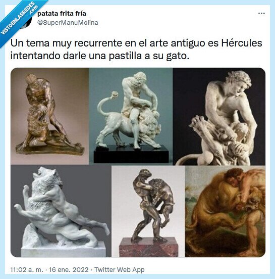 pastilla,gato,hércules,arte