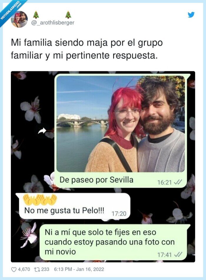 pertinente,respuesta,familiar,familia,pelo rojo,cutre