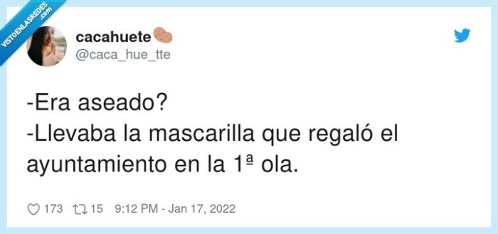 ayuntamiento,mascarilla,llevaba,regalo,aseado