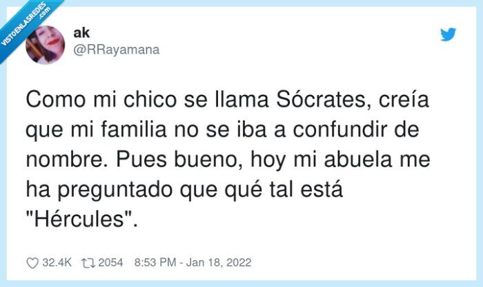 sócrates,hércules,confundir,familia,abuela