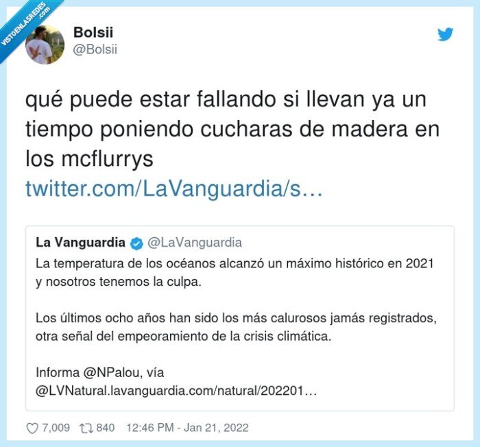 mcflurrys,cambio climático,cambiar,cucharas,plastico