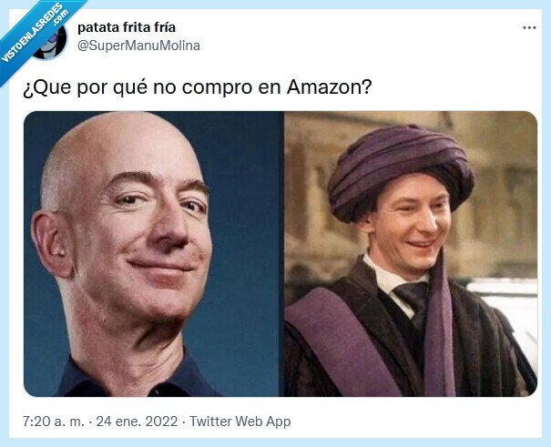 amazon,bezos,harry potter,voldemort,comprar