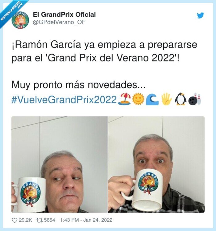 #vuelvegrandprix2022,novedades,ramón garcía,grand prix,verano