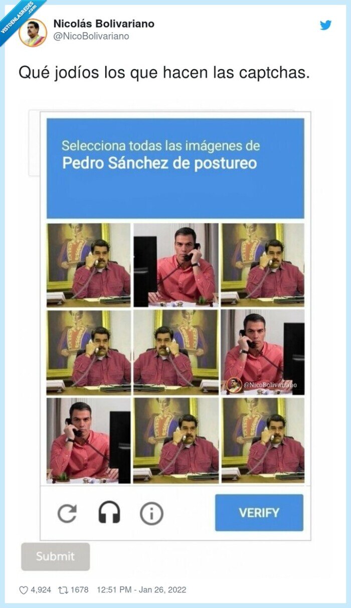 captchas,pedro sanchez,llamada
