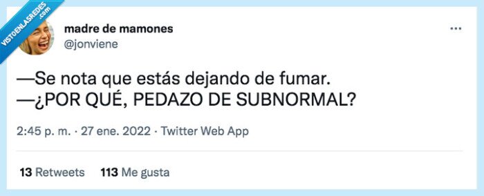 subnormal,dejar,fumar