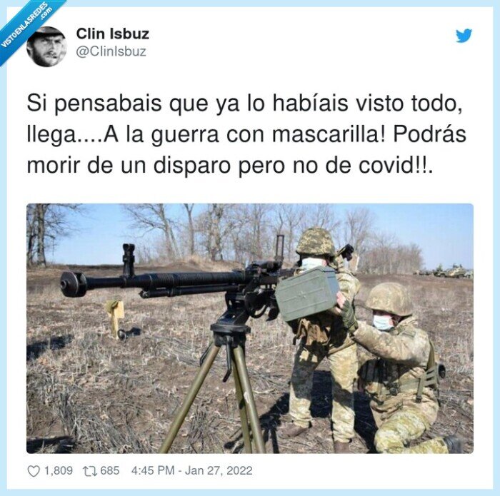 mascarilla,disparo,guerra