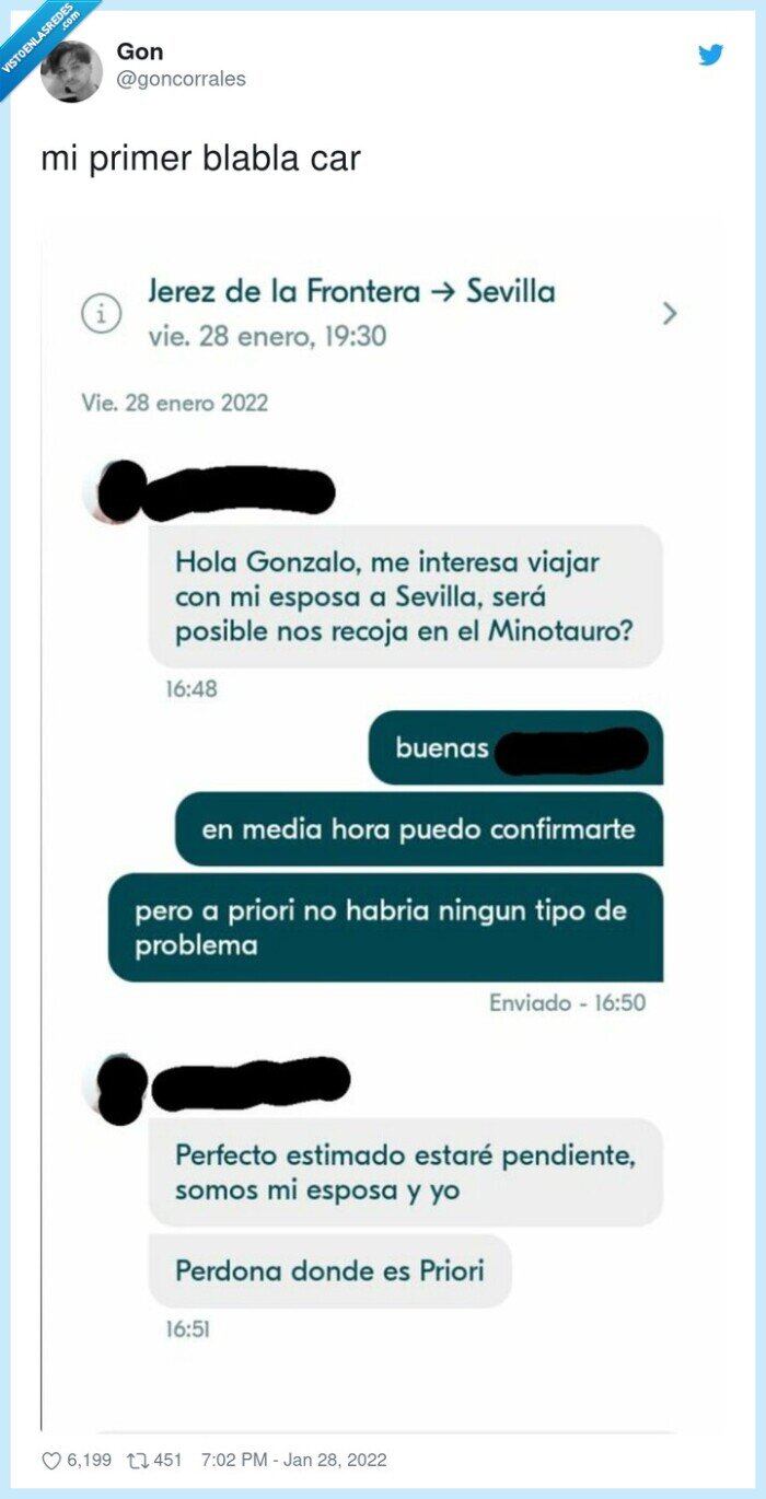 blablacar,priori,ignorante