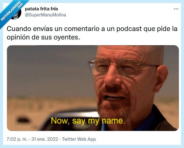 podcast,oyentes,opinión,nombre,breaking bad