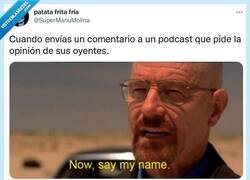 Enlace a Quiero oír mi nombre de cuenta por @supermanumolina