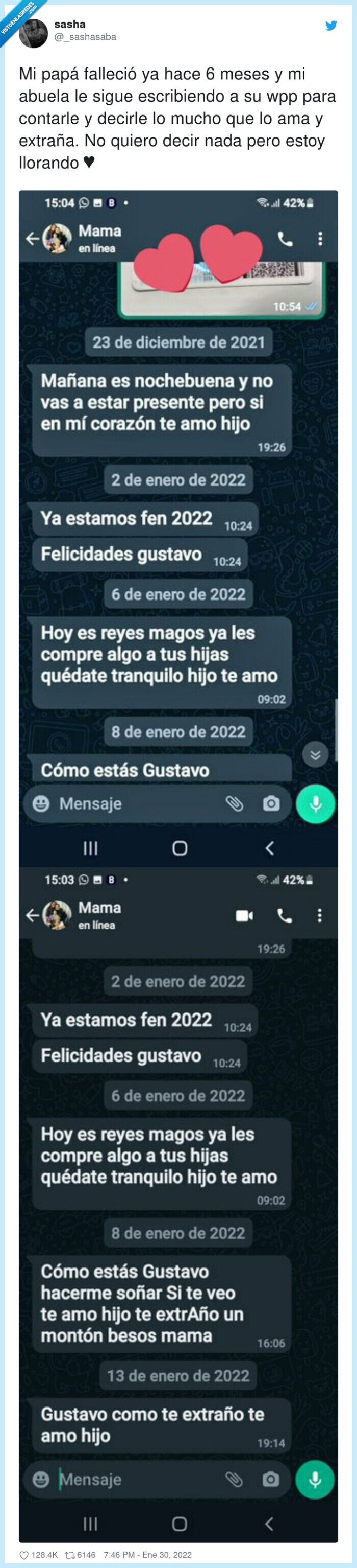 fallecido,abuela,padre,mensajes