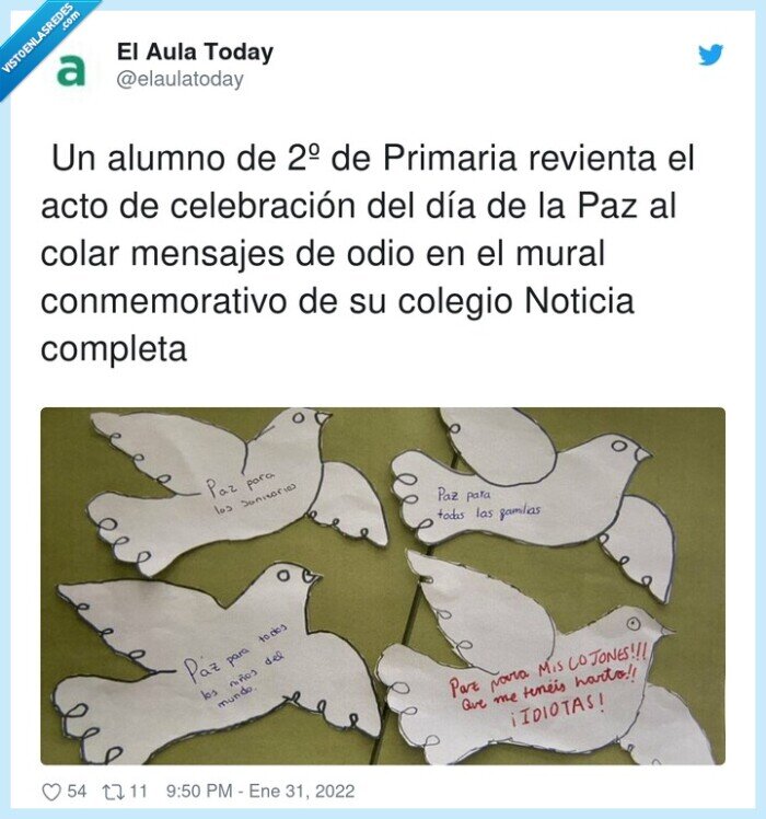 conmemorativo,celebración,paz,primaria