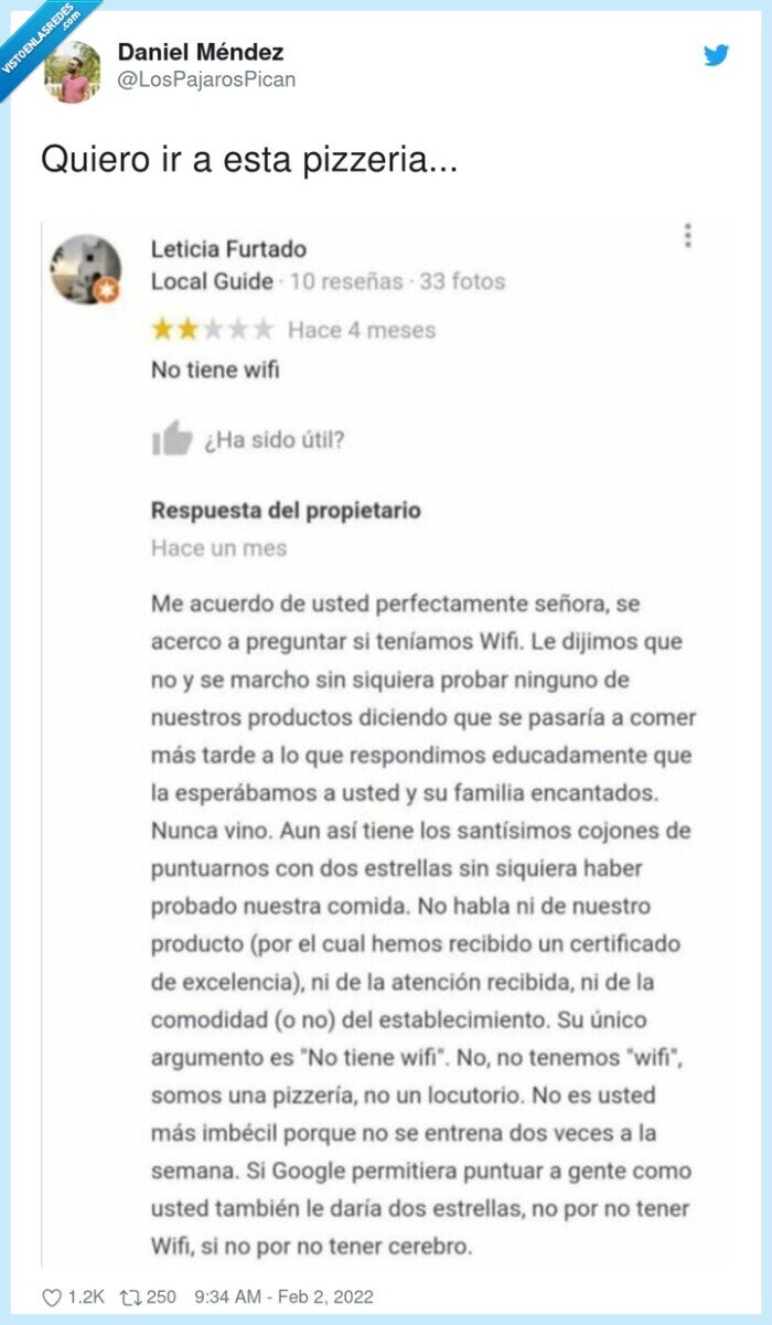pizzeria,reseña,wifi