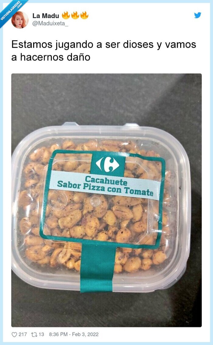 cacahuete,sabor,raro