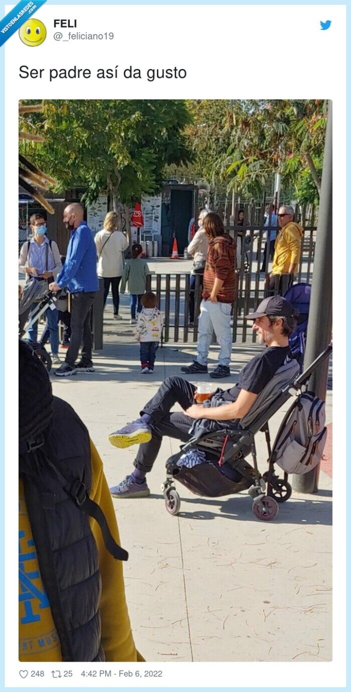 padre,comodón,carrito,birra