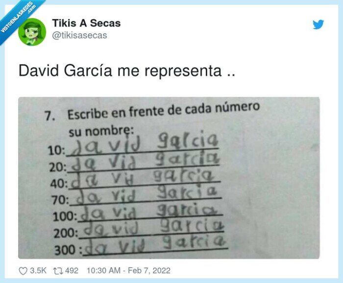 representar,david garcía,nombre