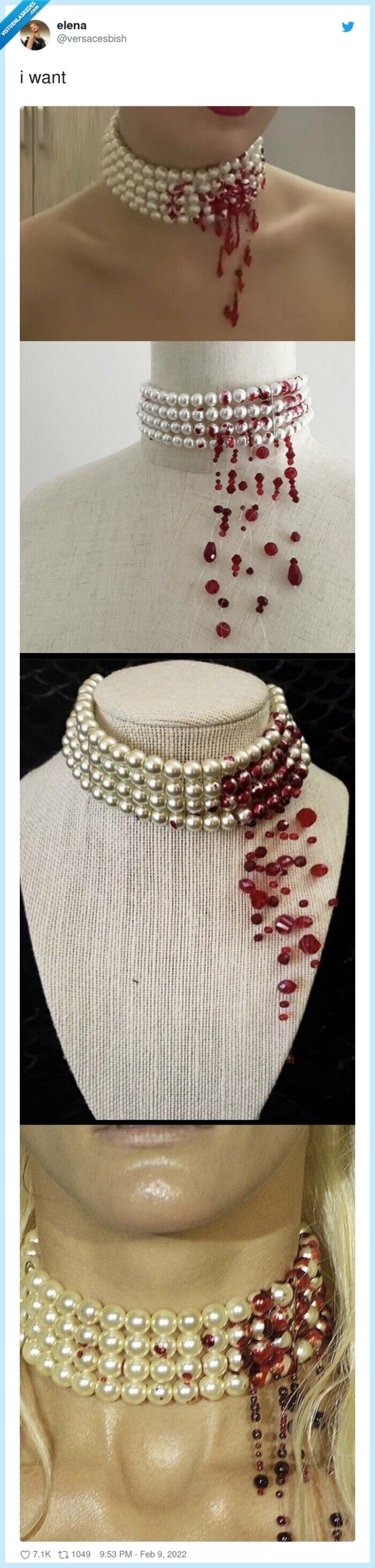 christian dior,galiano,colección 2006,collares