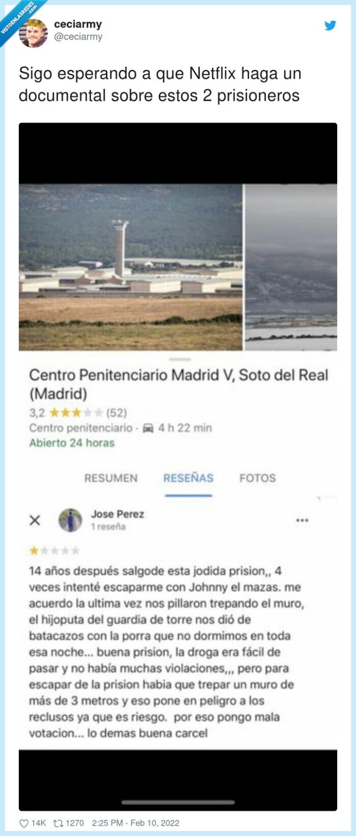 carcel,review,reseña