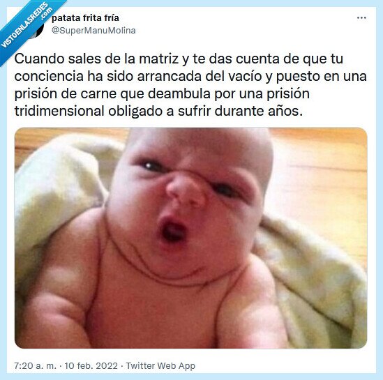 matriz,nacimiento,conciencia,prisión