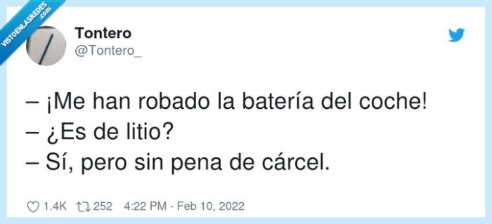 batería,cárcel,robado,coche,litio