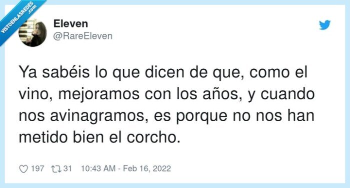 avinagrarse,mejorar,corcho