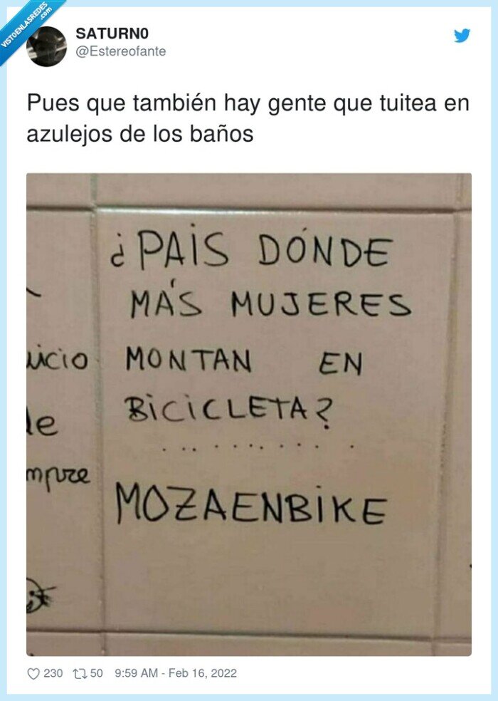 azulejos,tuitear,baños,gente,mozaenbike