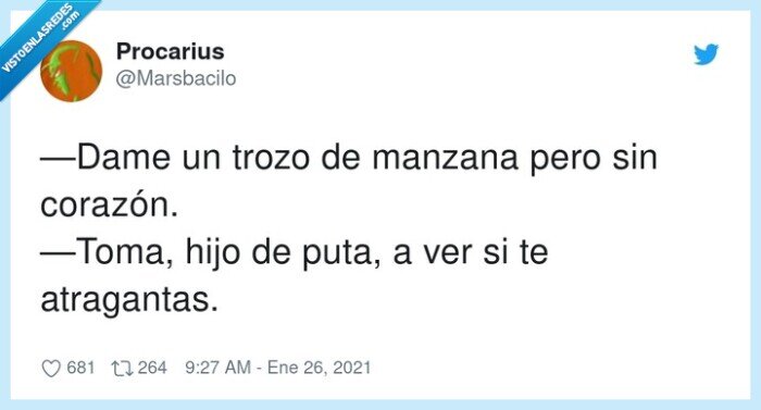 atragantarse,corazón,manzana,trozo,toma