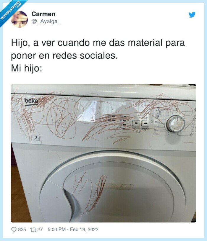 sociales,material,hijo,redes