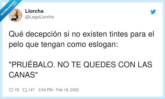 eslogan,tintes,canas