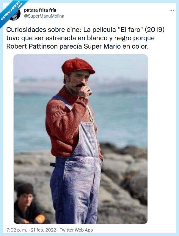 faro,curiosidades,cine,robert pattinson,suepr mario,color