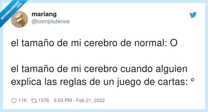 tamaño,cerebro,explicar,cartas