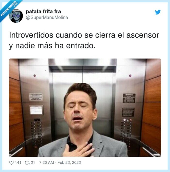 introvertidos,ascensor,entrar