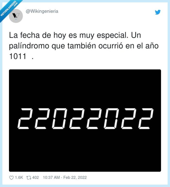 palíndromo,especial,numeros,letras,fecha,22022022