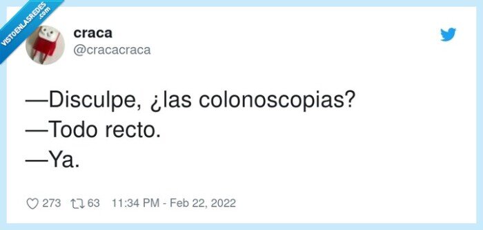 colonoscopias,disculpe,recto