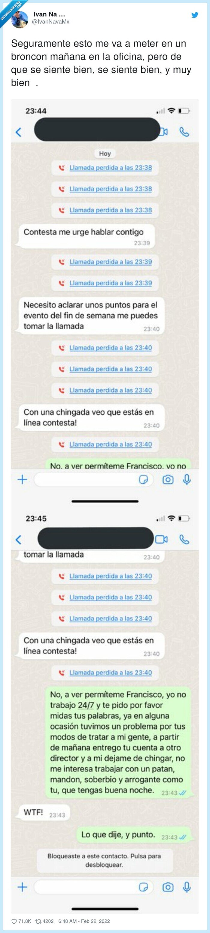 trabajo,bronca,jefe,contestar