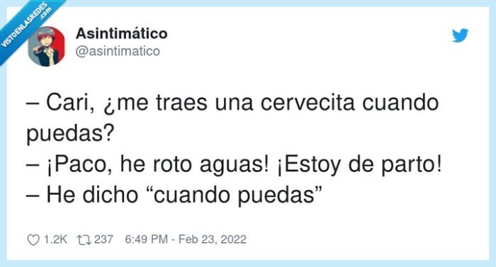 cerveza,parto,romper aguas