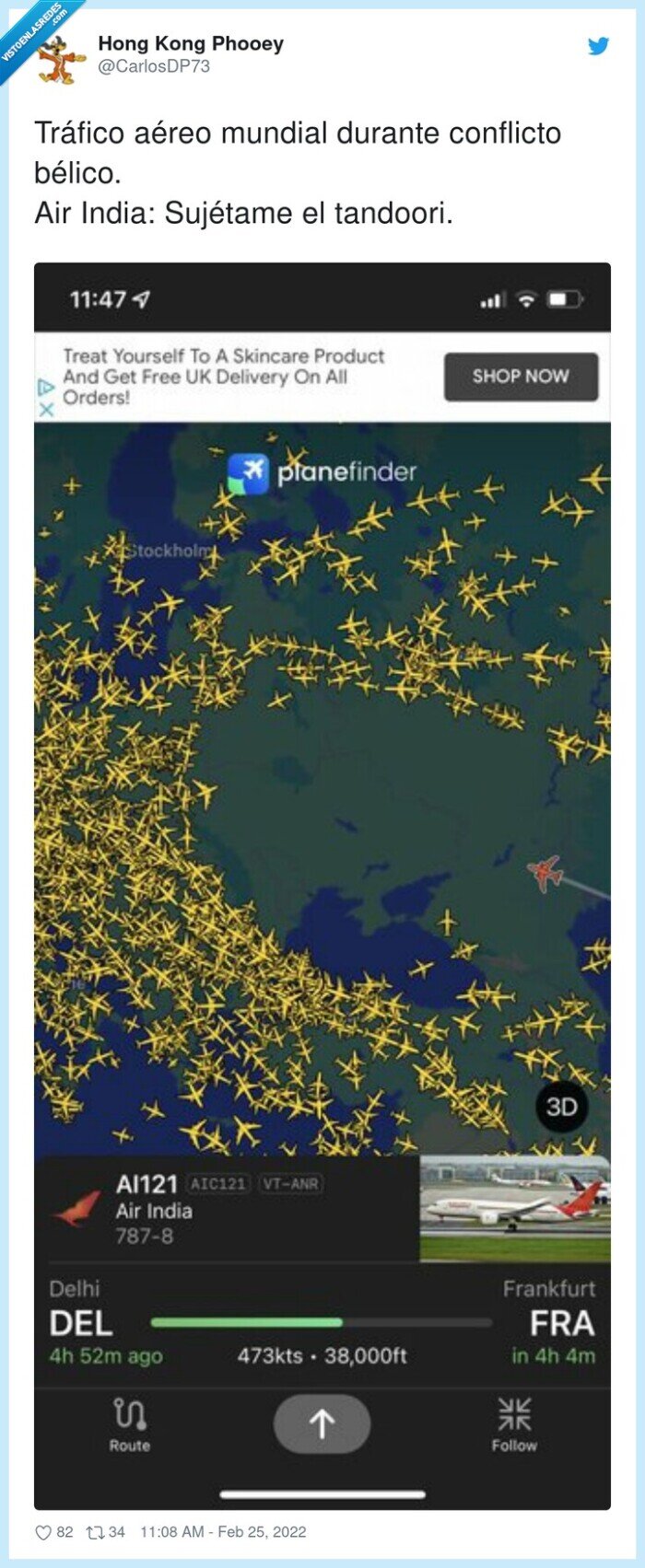 guerra,rusia,ucrania,india,air india,avión