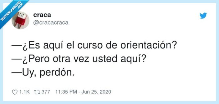 orientación,curso,perderse