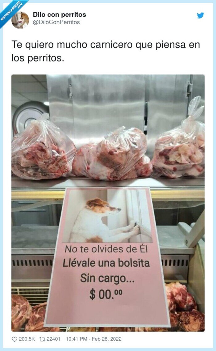 carnicero,perritos,pensar,carne,bolsita
