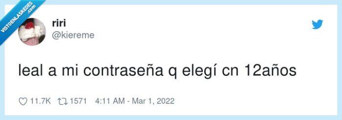 contraseña,12 años,elegir