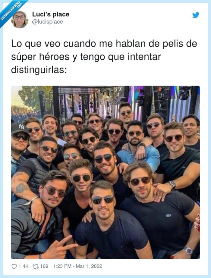 distinguir,superhéroes