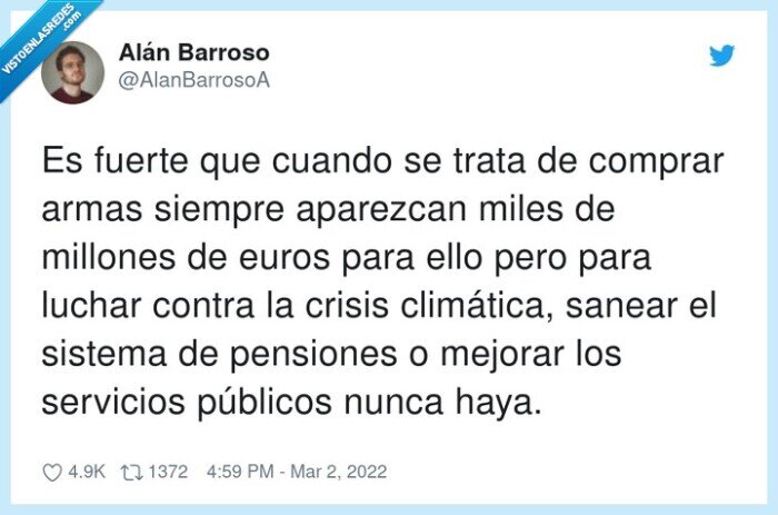 climática,pensiones,públicos,servicios,millones,armas