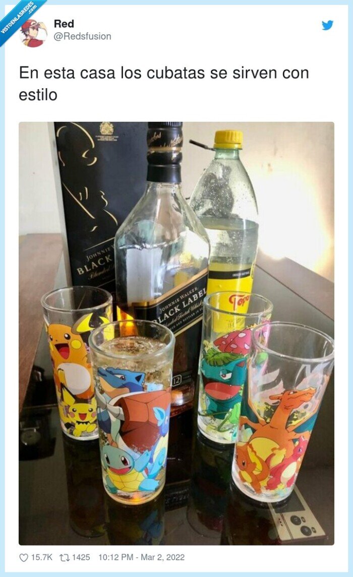 cubatas,vasos,pokemon
