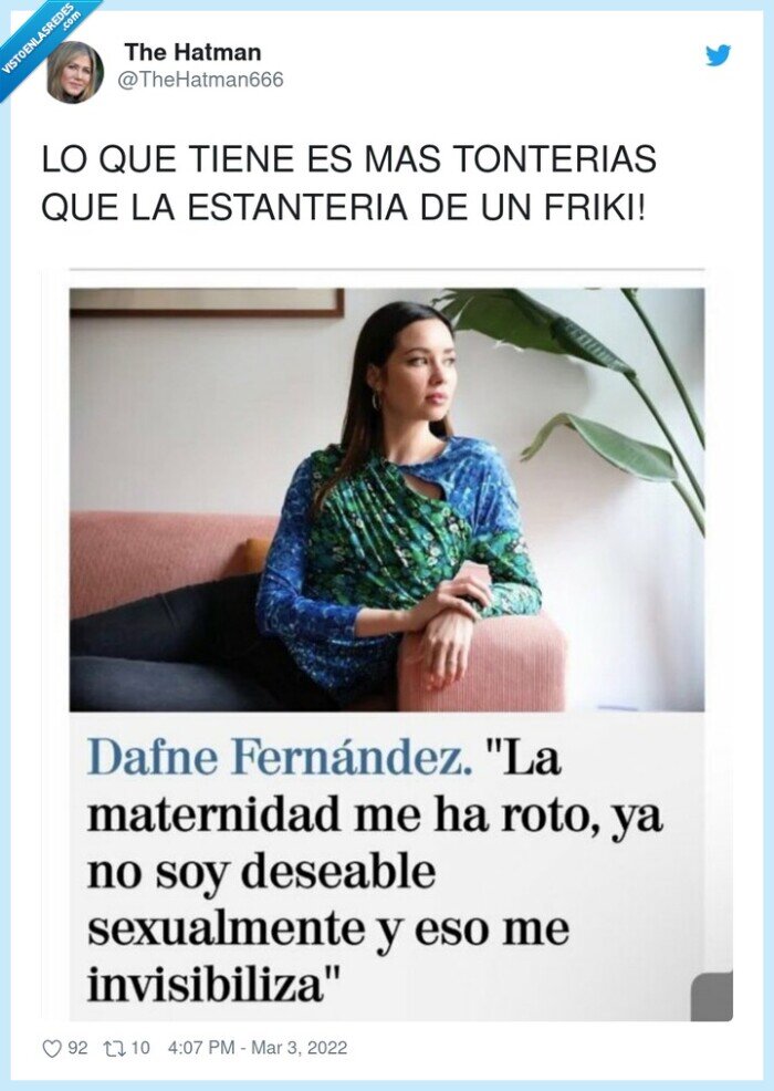 dafne fernandez,maternidad,deseable
