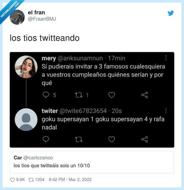 goku,escoger,famosos,fiesta