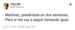 Enlace a Tiene razón, por @ElFalloning